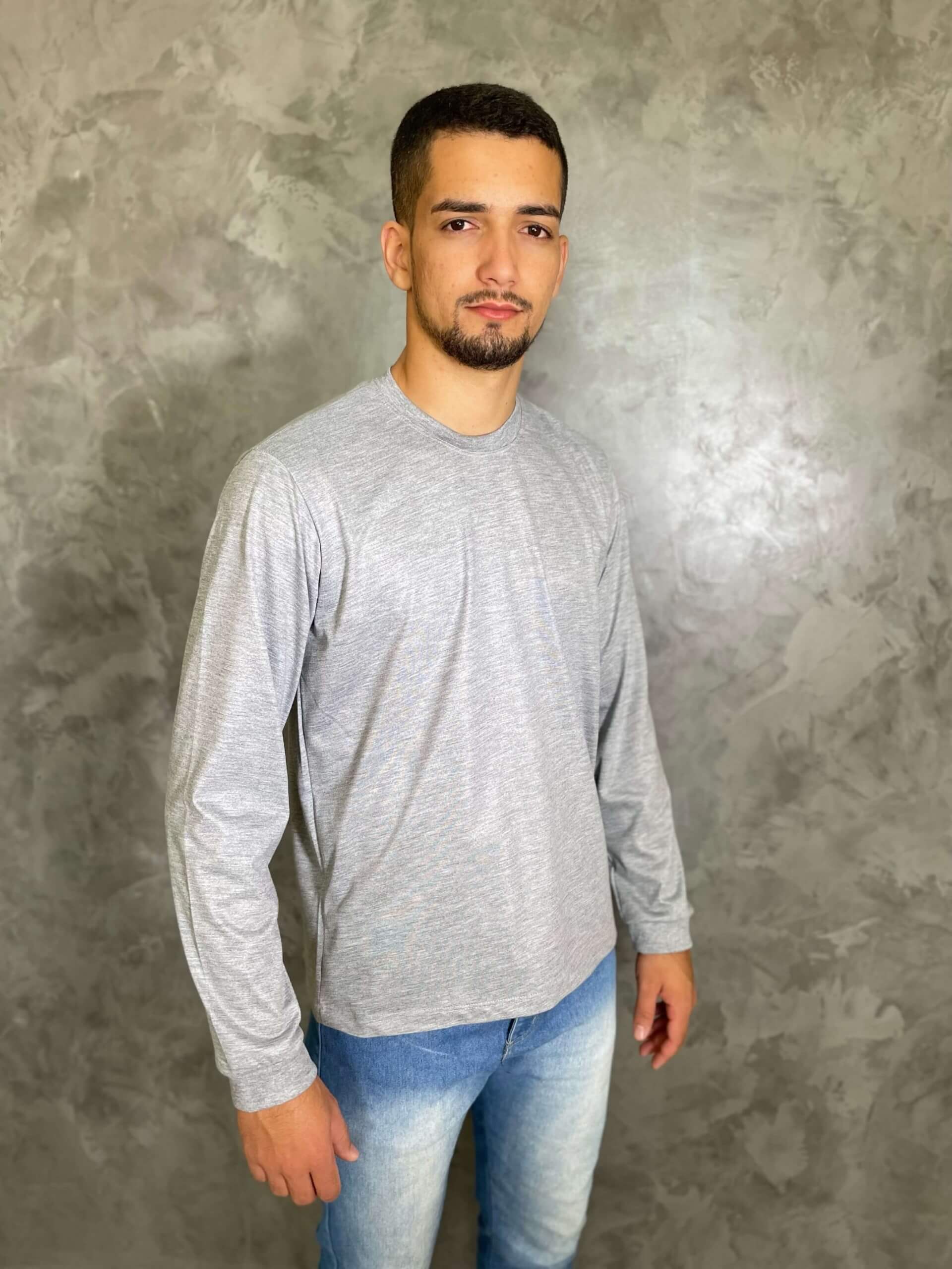 Camiseta manga longa